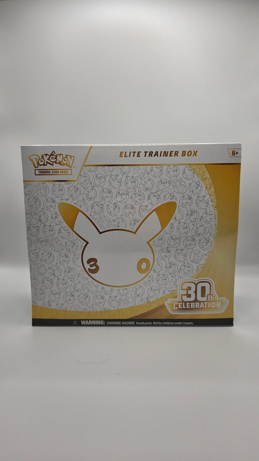 30TH ANNIVERSARY CELEBRATIONS ELITE TRAINER BOX (ETB)
