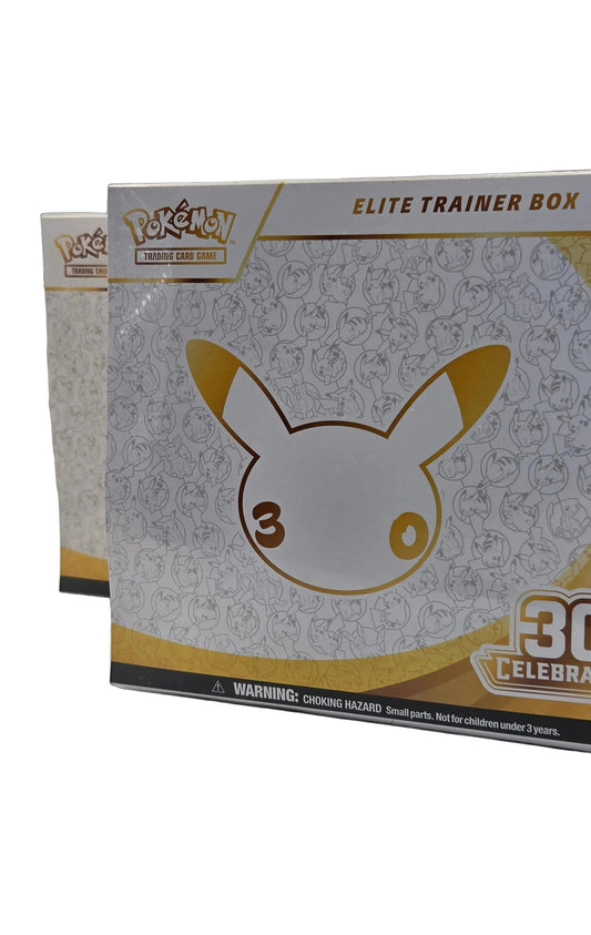 30TH ANNIVERSARY CELEBRATIONS ELITE TRAINER BOX (ETB)