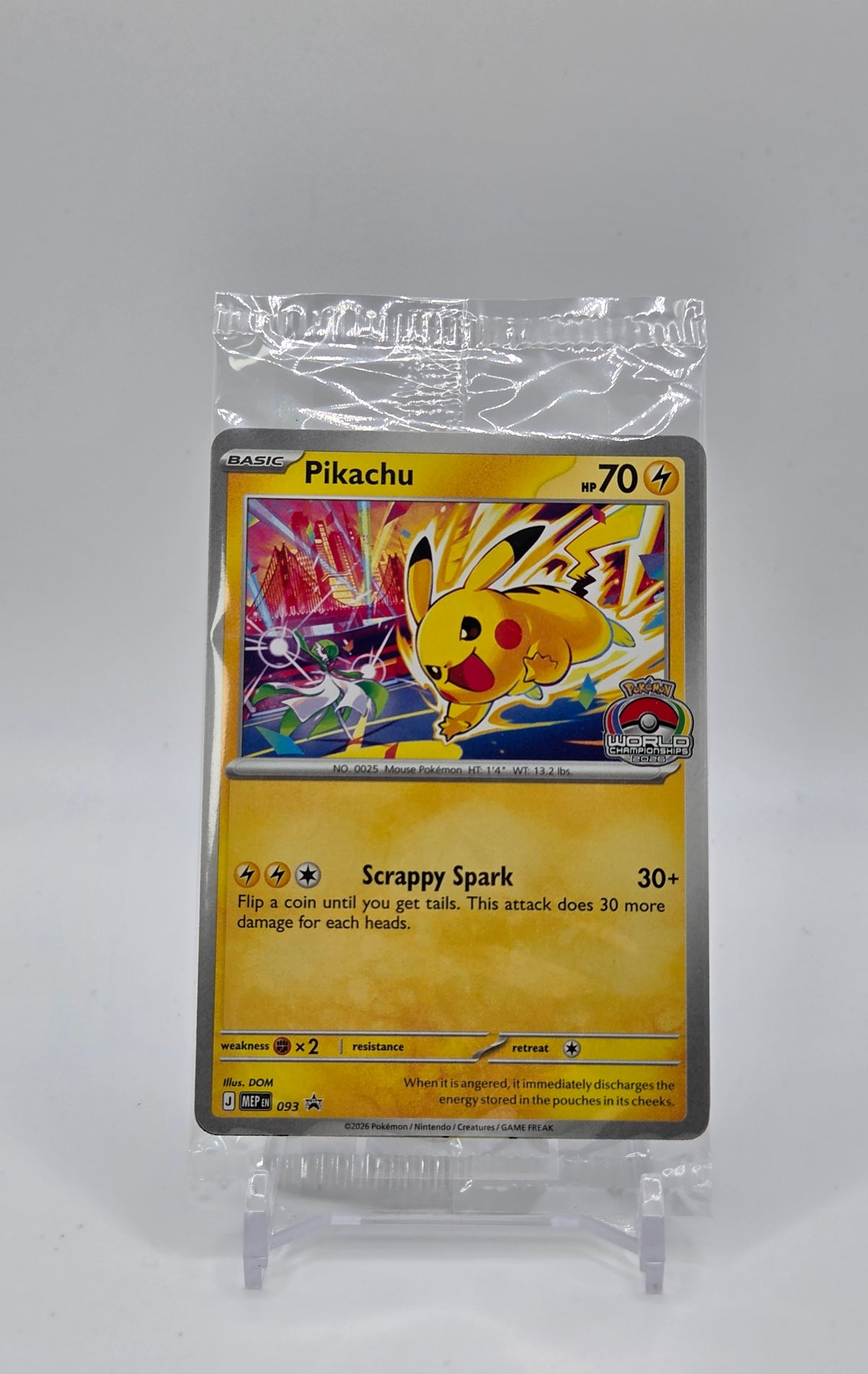 PIKACHU PROMO 30TH ANNIVERSARY CELEBRATIONS 093 NM