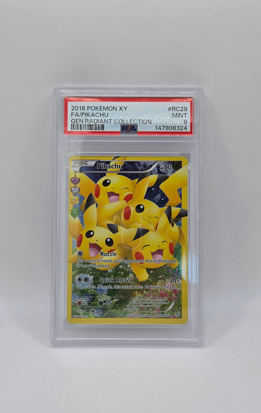 PIKACHU RC29 PSA 10