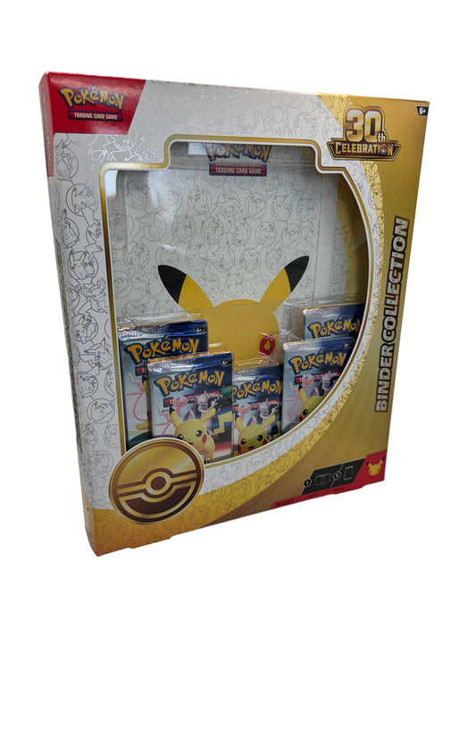 30TH ANNIVERSARY CELEBRATIONS BINDER COLLECTION POKÉMON TCG