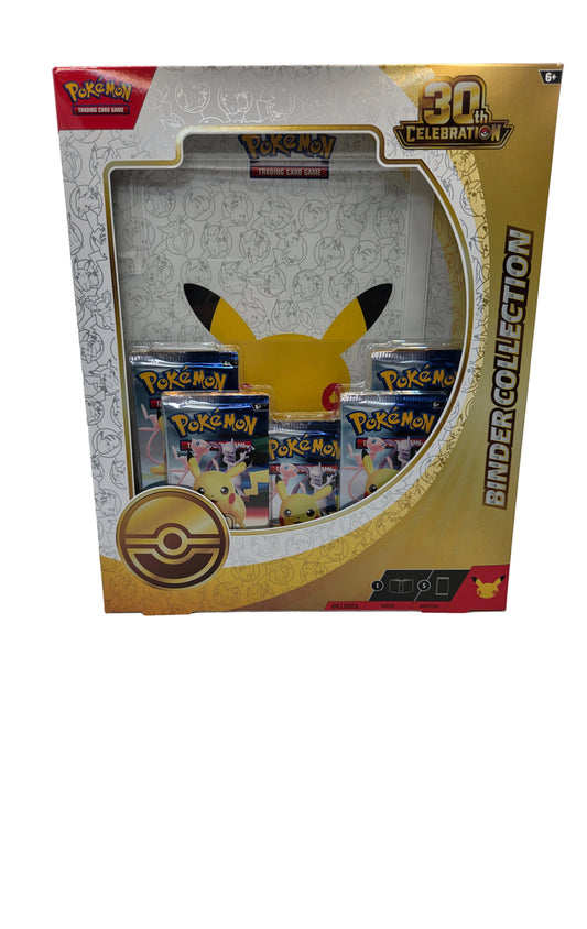 30TH ANNIVERSARY CELEBRATIONS BINDER COLLECTION POKÉMON TCG