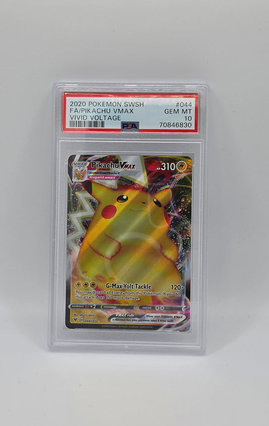 PIKACHU VMAX 044 PSA 10